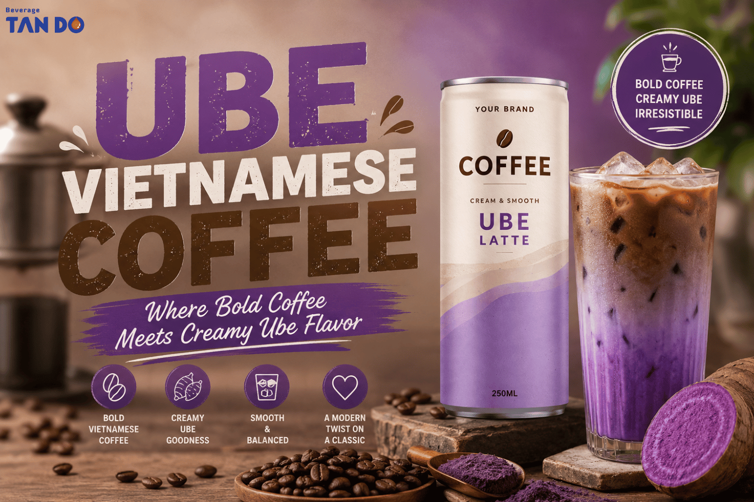 Ube Vietnamese Coffee