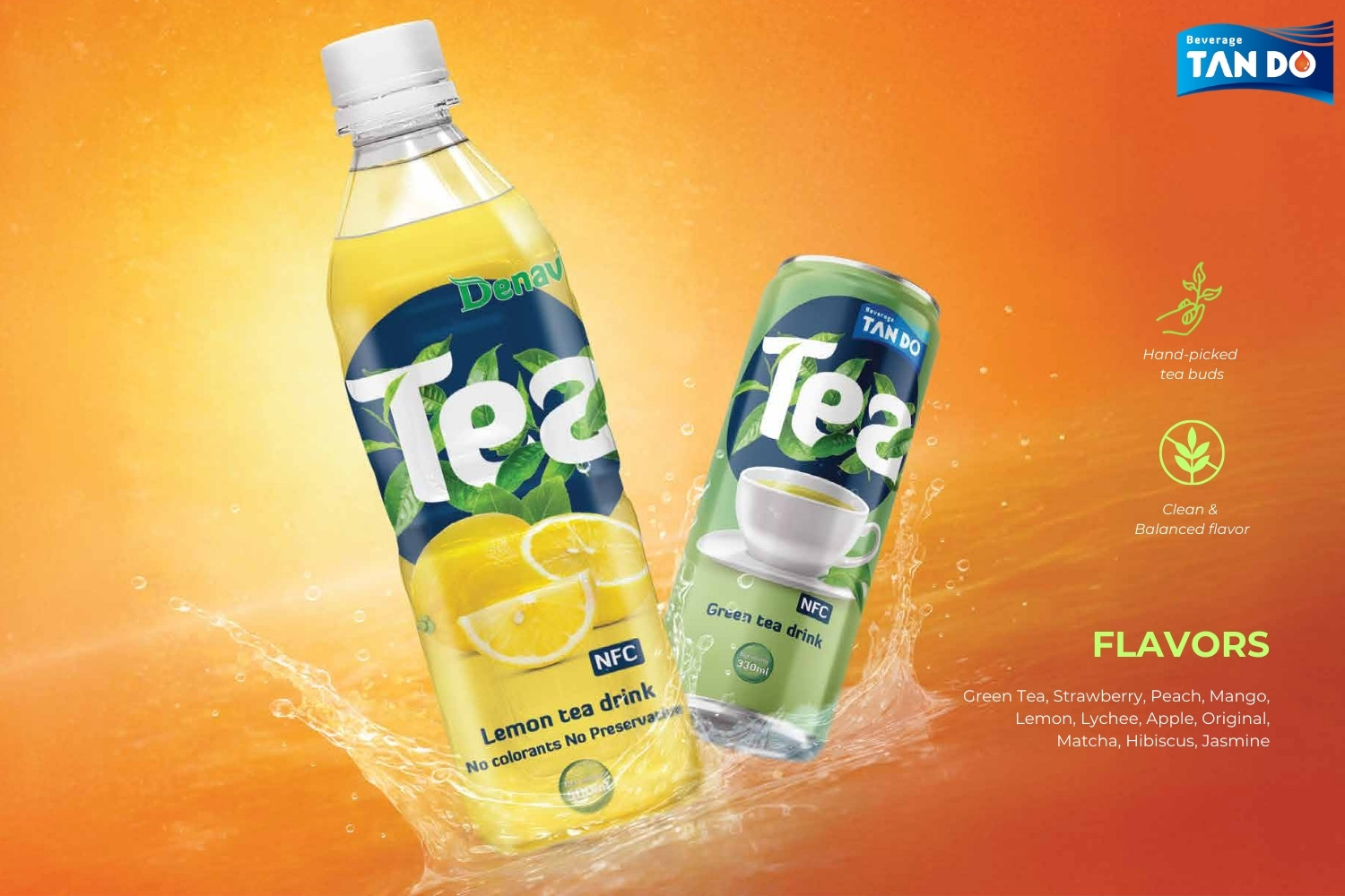 Vietnamese Tea drink Tan Do