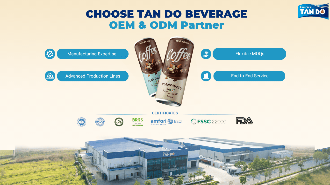Why Choose Tan Do Beverage as Your OEM & ODM Partner