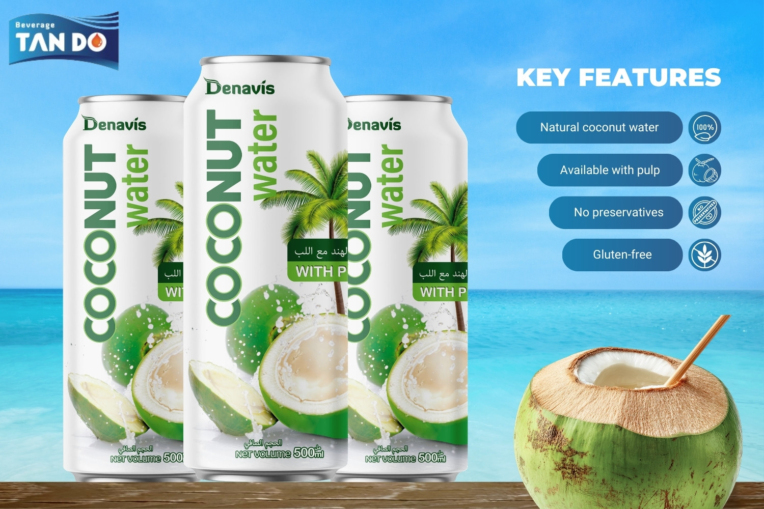 Why customers love coconut drinks in summer